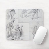 ロンドン1820-30年の通りのmendersの議長を務めて下さい マウスパッド (マウス)