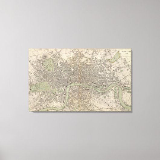 ロンドン1843 キャンバスプリント (正面)