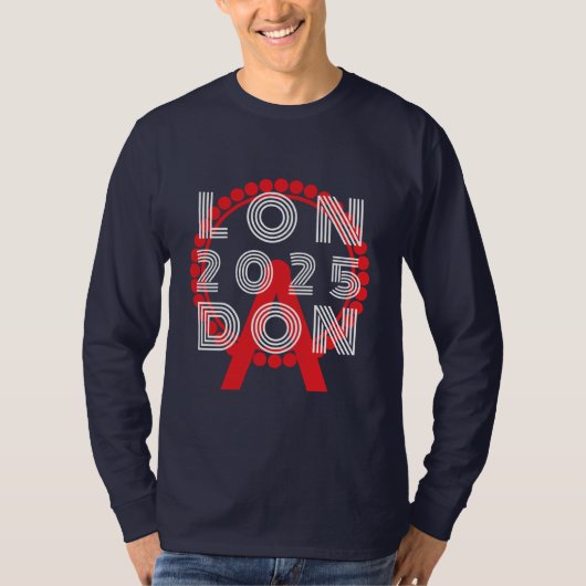 ロンドン2025 Tシャツ (正面)