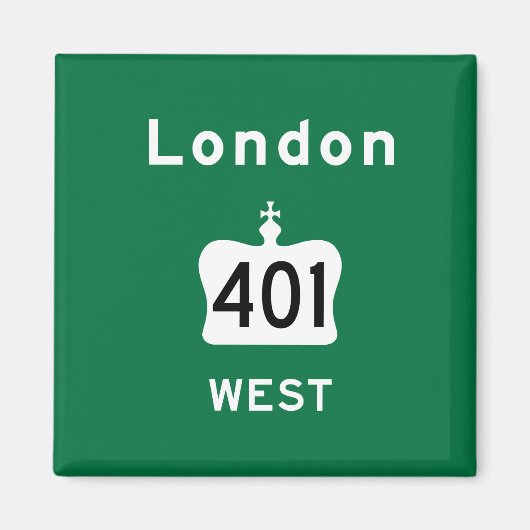 ロンドン401 マグネット (正面)