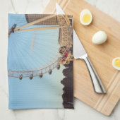 ロンドン・アイ キッチンタオル (四つ折り)