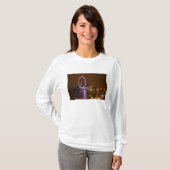 ロンドン·アイ·リバー·テムズ·アンド·ライト Tシャツ (正面フル)