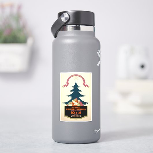 ロンドン・アンダーグラウンドによる旅行を促進するポスター シール (HydroFlask)