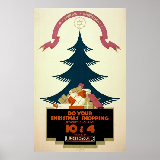 ロンドン・アンダーグラウンドによる旅行を促進するポスター ポスター (正面)