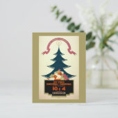 ロンドン・アンダーグラウンドによる旅行を促進するポスター ポストカード (スタンド正面)