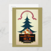 ロンドン・アンダーグラウンドによる旅行を促進するポスター ポストカード (正面/裏面)