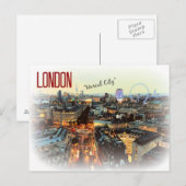 ロンドン「アンリアルシティ」エリオットポストカード ポストカード (正面/裏面)