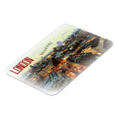 ロンドン：「アンリアルシティ」 – -T.S.エリオット磁石 マグネット (左側)