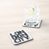 ロンドン、イギリスのタイポグラフィ コースター (右側)