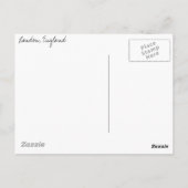 ロンドン、イギリスはがき ポストカード (裏面)