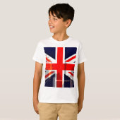 ロンドン・イギリス国旗_ Tシャツ (正面フル)