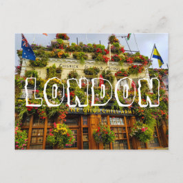 ロンドン イギリス グレートブリテン チャーチルアームズ ポストカード