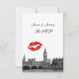 ロンドン イギリス スカイライン キス BW RSVP #2