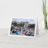 ロンドン、イギリス、トラファルガー広場の観光客 カード (正面)