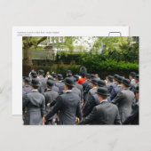 ロンドン，イギリス，ハイドパークでのパレード ポストカード (正面/裏面)