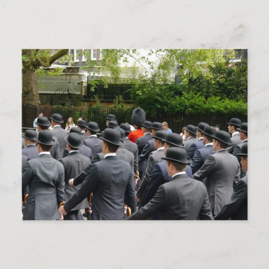 ロンドン，イギリス，ハイドパークでのパレード ポストカード (正面)