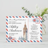 ロンドン イギリス ベビーシャワー 招待状 (スタンド正面)