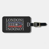 ロンドン イギリス 有名な時計塔 ビッグベン ラゲッジタグ (正面横)