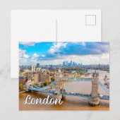 ロンドン、イギリス、統一された王国 ポストカード (正面/裏面)