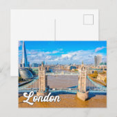 ロンドン、イギリス、統一された王国 ポストカード (正面/裏面)