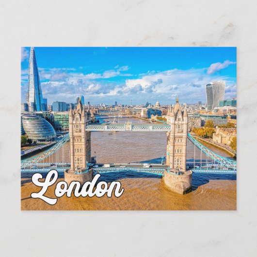 ロンドン、イギリス、統一された王国 ポストカード (正面)