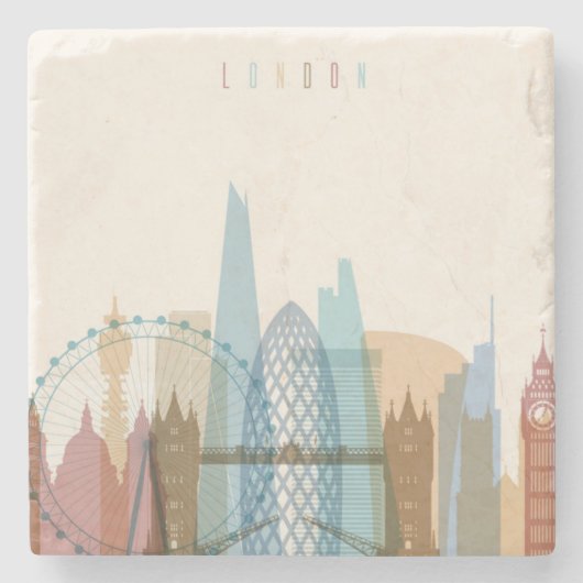 ロンドン、イギリス|都市スカイライン ストーンコースター (正面)