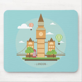 ロンドン イギリス 風景 マウスパッド