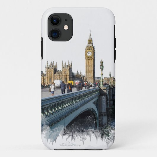 ロンドン、イギリス Case-Mate iPhoneケース (裏面)