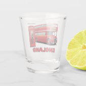 ロンドン・イングランドのカスタムネーム ショットグラス (裏面)