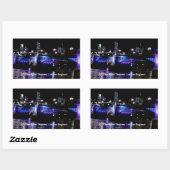 ロンドン・イングランドのテムズ川 長方形シール (シート)