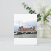 ロンドン・イングランドのバタシー発電所 ポストカード (スタンド正面)