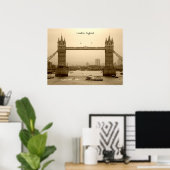 ロンドン・イングランドのポスター ポスター (ホームオフィス)