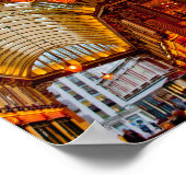 ロンドン・イングランドのリードエンホールマーケットシティ ポスター (角)