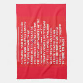 ロンドン・イングランドのロンドン・ヤードの歴史 キッチンタオル (縦)