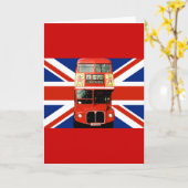 ロンドン・イングランドの土産用グリーティング・カード カード (黄色い花)