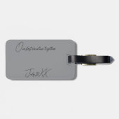 ロンドン・イングランドへの旅行 ラゲッジタグ (裏面横)