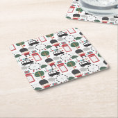 ロンドン·イングランドをテーマにしたコースター スクエアペーパーコースター (アングル)