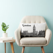 ロンドン・イングランド英国スカイラインがエッチング ランバークッション (椅子)