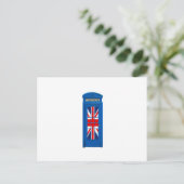 ロンドン・イングランド電話ボックス ポストカード (スタンド正面)