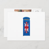 ロンドン・イングランド電話ボックス ポストカード (正面/裏面)