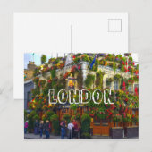 ロンドン・イングランド・イギリス・チャーチル・アームズ ポストカード (正面/裏面)