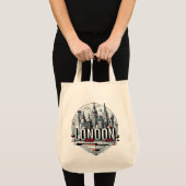ロンドン イングランド イギリス トートバッグ (正面(商品))