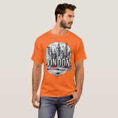 ロンドン イングランド イギリス Tシャツ (正面フル)