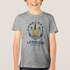 ロンドン イングランド グレートブリテン トライブレンドTシャツ