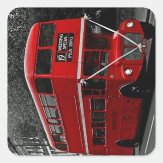 ロンドン・イングランド スクエアシール (正面)