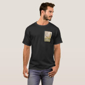 ロンドン イングランド トラベルポスター Tシャツ (正面フル)