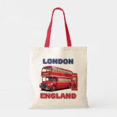 ロンドン イングランド トートバッグ (裏面)