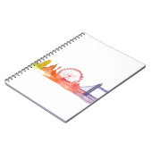 ロンドン・イングランド ノートブック (左側)