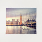 ロンドン·イングランド·ビッグ·ベン タペストリー (正面(横))