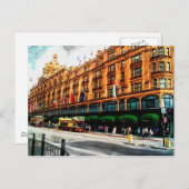 ロンドン・イングランド ポストカード (正面/裏面)